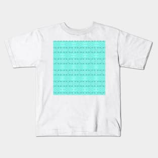 breakfast at tiffany pattern Kids T-Shirt